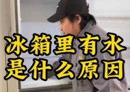 冰箱上面有水的解决方法（保持冰箱干燥，避免水滴堆积）