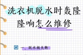 洗衣机脱水停止的处理方法（洗衣机脱水失效修复及维护技巧）