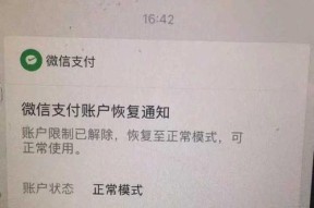解除账户被限制使用的方法（保护账户安全）
