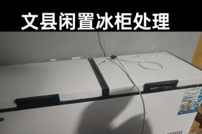 冰柜发黑怎么处理（轻松解决冰柜发黑问题的方法与技巧）