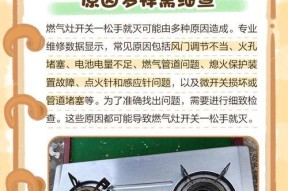燃气灶着着就灭的原因及预防措施（探究燃气灶着着就灭的背后原因）