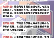电脑点了睡眠以后黑屏了怎么办？如何快速恢复？