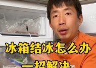 电冰箱结霜的处理方法（轻松应对冰箱内结霜问题）