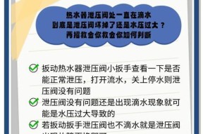 热水器滴水问题如何快速解决？