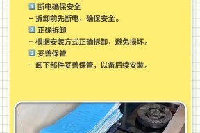 如何清洗油烟机下面板（简单易行的清洗方法，让你的油烟机焕然一新）