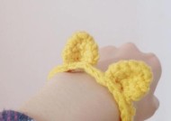 毛线钩小手环教程步骤详细吗？