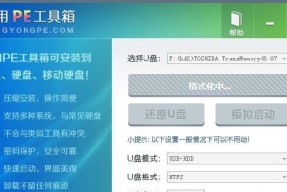 u盘制作pe系统启动盘哪个软件好（一款简单易用的U盘制作PE系统启动盘的工具推荐）