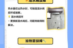 热水器管线不热的原因分析（解决热水器管线不热的实用方法）