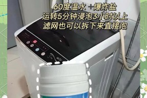 除去洗衣机污垢的有效方法（轻松清洁洗衣机）