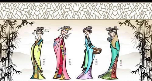 中国古典四大美女（四大美女的风采传世）  第1张