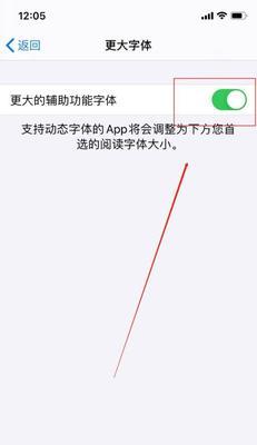苹果手机如何调大字体（使用简单方法调整苹果手机字体大小）  第1张