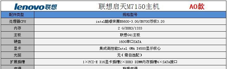 如何查看联想笔记本的配置高低？  第2张