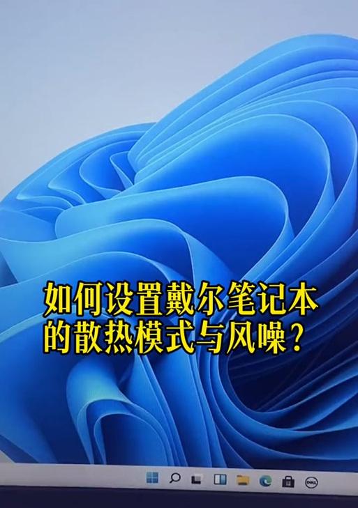 风扇声音小如何调整戴尔笔记本？  第2张