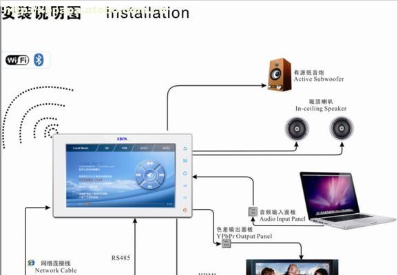 卧室吸顶低音炮使用方法图解？如何正确安装使用？  第2张