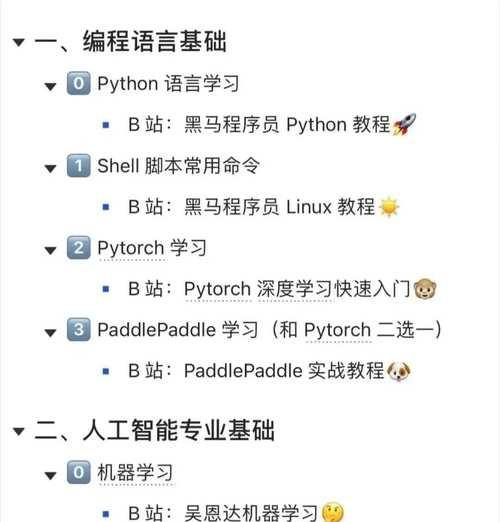 学习人工智能应该选择哪些资源？如何规划学习路径？  第2张