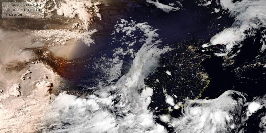 大范围牛舔型高温突降北方,多地破纪录气候乱套？分析:暂副高异常  第3张