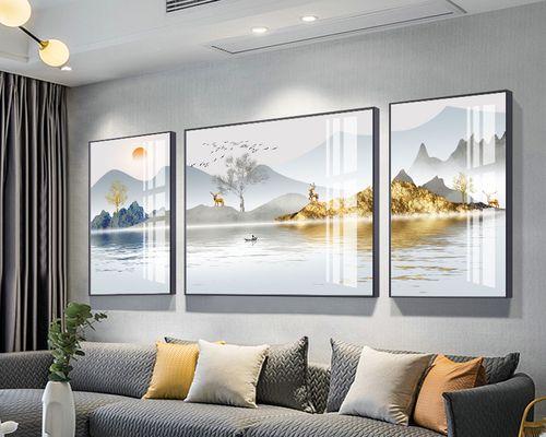 电视机挂墙时挂画如何挂？挂画时应注意什么？  第3张