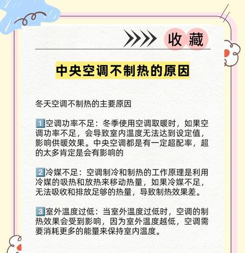 格力变频空调不制热的原因及解决办法（分析格力变频空调不制热的原因，提供解决办法，确保舒适的温度）  第2张