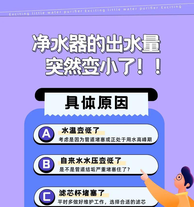 如何减小净水器放水声音？（快速解决净水器放水声音过大的问题）  第3张