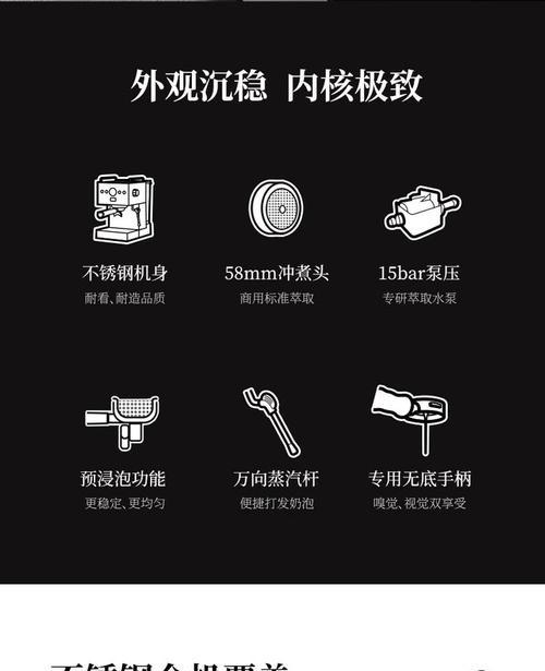 半自动咖啡机清洗指南（学会正确清洗咖啡机，享受纯正咖啡）  第2张