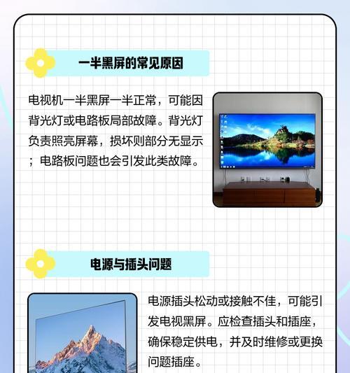 解决显示器刷新时出现黑屏的问题（应对显示器黑屏的实用技巧）  第1张