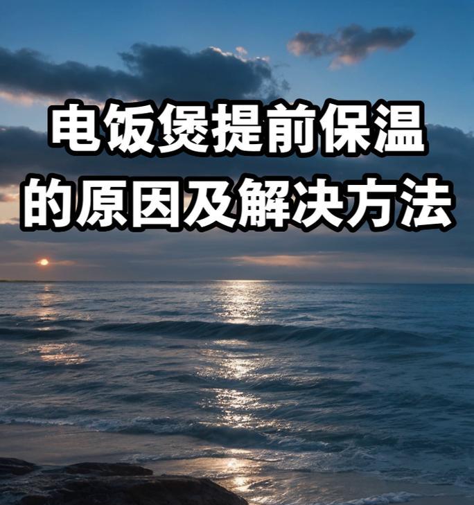 电饭煲保温板漏水问题的解决方法（保温板漏水导致电饭煲失去保温功能？别担心）  第1张