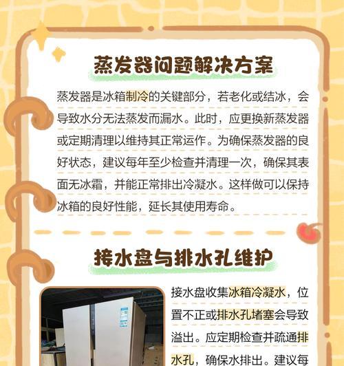 冰箱保温里有水的原因及解决方法（探究冰箱保温现象）  第1张