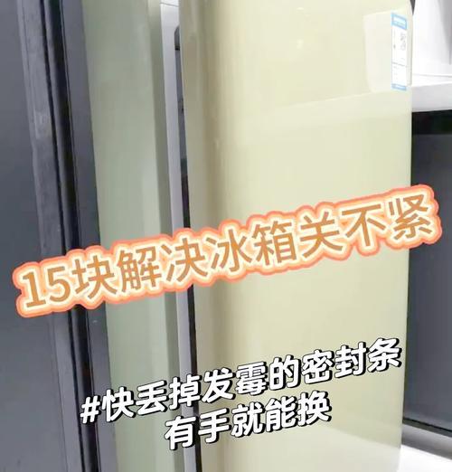 冰箱门为什么关不紧（探究冰箱门关不紧的原因及解决方法）  第2张