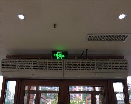 无背板风幕机的安装方法及注意事项（轻松安装）  第3张
