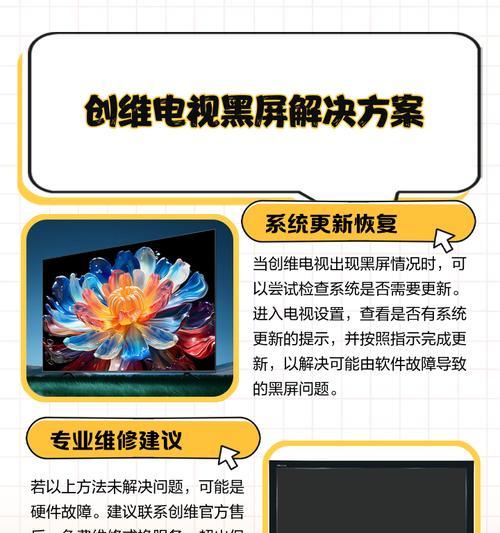 电视机黑屏怎么办（探寻电视机黑屏的原因与处理方法）  第2张