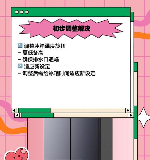 冰箱不冻的解决方法（保持冷藏效果的关键措施）  第2张