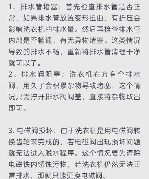 三星洗衣机显示8E故障原因分析及维修方法（解决三星洗衣机显示8E故障的有效措施）  第1张