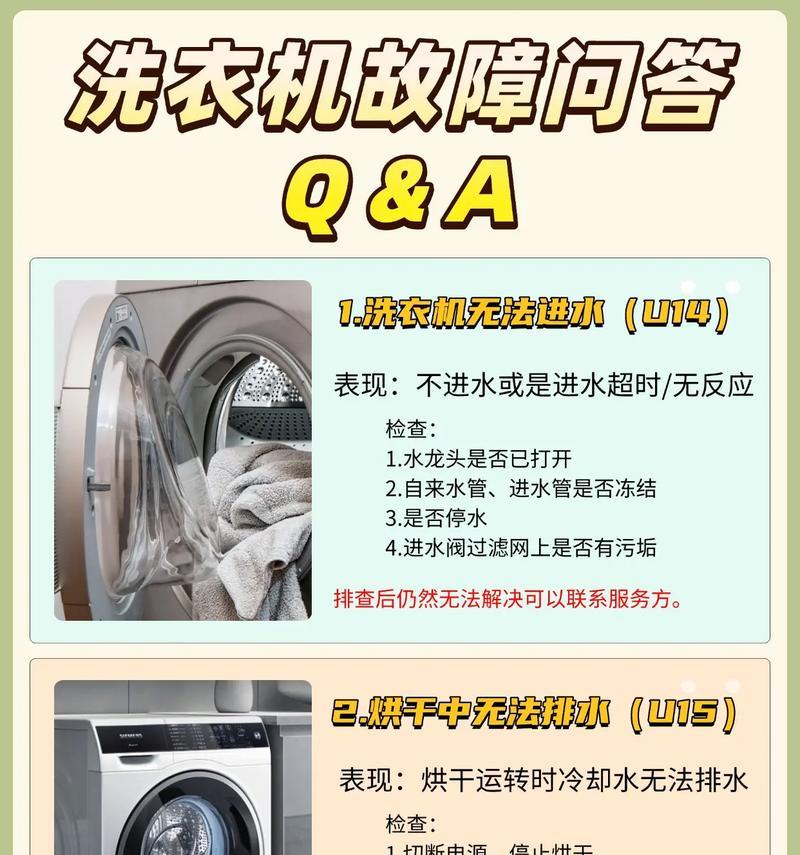洗衣机底部不脱水的原因及解决方法（揭秘洗衣机底部不脱水的隐患）  第3张