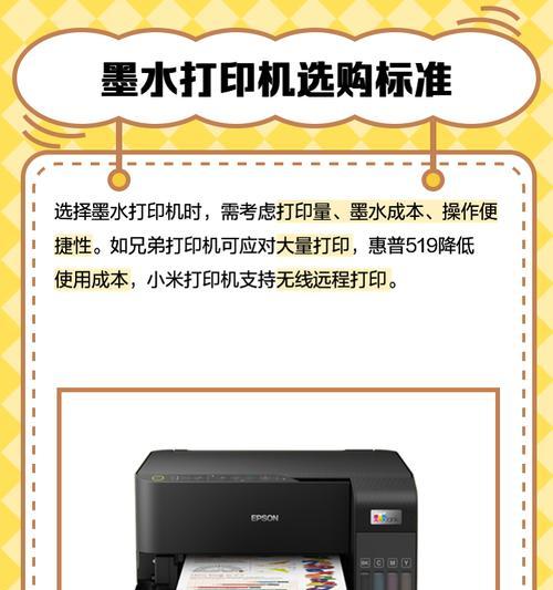 推荐墨水打印机的性价比如何？  第1张