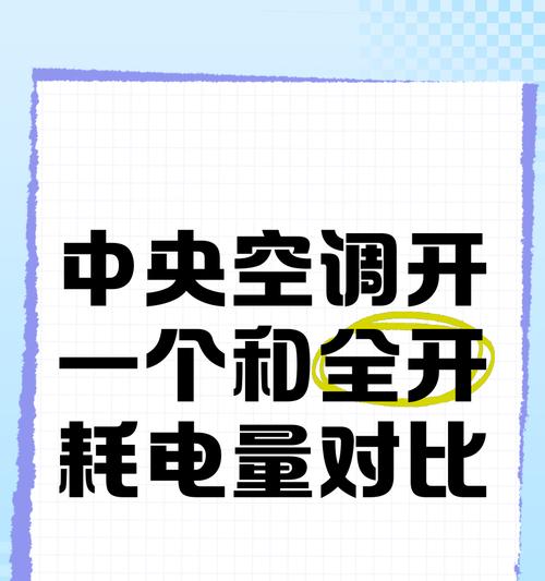 如何有效地节省中央空调的能源消耗（节能方法）  第3张